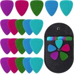 Chenquansarl - lot de 20 médiators en feutre pour ukulélé, guitare classique, corde en nylon, basse, ... Chenquansarl - lot de 20 médiators en feutre pour ukulélé, guitare classique, corde en nylon, basse, ...