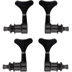 Chenquansarl - 2l2r lot de 4 chevilles de rglage pour guitare basse acoustique ou electrique noir