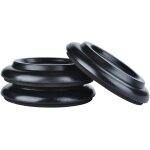 Chenquansarl - lot de 3 coupelles en bois massif pour roulettes de piano a queue - disponibles en 6 couleurs ...