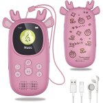 Chenquansarl - 32go lecteur mp3 pour enfants bluetooth avec casque haut - parleurs avec radio fm, enregistreme ...