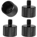 Chenquansarl - lot de 4 adaptateurs de pied de micro 1 / 4 a 5 / 8 pour micro, adaptateurs a vis pour ... Chenquansarl - lot de 4 adaptateurs de pied de micro 1 / 4 a 5 / 8 pour micro, adaptateurs a vis pour ...