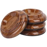 Chenquansarl - 4 pièces tasses de roulette de piano, pieds de protection de sol antidérapants, tapis ... Chenquansarl - 4 pièces tasses de roulette de piano, pieds de protection de sol antidérapants, tapis ...
