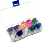 Chenquansarl - lot de 40 médiators et médiators en celluloïd pour guitare acoustique, electrique, basse ... Chenquansarl - lot de 40 médiators et médiators en celluloïd pour guitare acoustique, electrique, basse ...