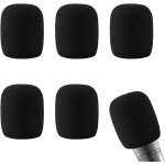 Chenquansarl - lot de 5 dflecteurs de vent pour microphone, couvercle de pare - br en mousse a filtre ...