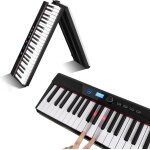 Chenquansarl - 88 touches clavier piano pliable, clavier electrique portable avec bluetooth, piano numérique ... Chenquansarl - 88 touches clavier piano pliable, clavier electrique portable avec bluetooth, piano numérique ...