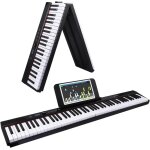 Chenquansarl - 88 touches piano clavier pliable bluetooth piano numérique avec touches lumineuses clavier ... Chenquansarl - 88 touches piano clavier pliable bluetooth piano numérique avec touches lumineuses clavier ...