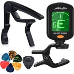 Chenquansarl - accordeur pour chromatique, guitare, basse, violon, ukulélé inclus capo tuner Chenquansarl - accordeur pour chromatique, guitare, basse, violon, ukulélé inclus capo tuner