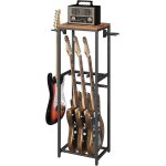 Chenquansarl - agshr6301 support de guitare pour acoustique, guitare electrique, basse, support de plusieurs ...