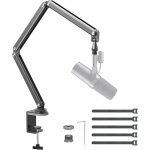 Chenquansarl - bras de microphone en aluminium compatible avec rode, support de microphone rglable pour ...