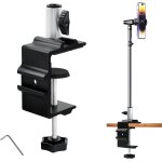 Chenquansarl - c - clamp base stand, microphones c clamp, table mtal collier fixation support pour microphone ...