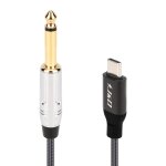 Chenquansarl - câble audio usb type c vers 6, 35 mm 1 / 4 pouce ts pour guitare, câble microphone pour ... Chenquansarl - câble audio usb type c vers 6, 35 mm 1 / 4 pouce ts pour guitare, câble microphone pour ...