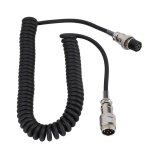 Chenquansarl - cble d'extension de microphone a 8 broches, cordon a pratiques enroul mle a femelle ...