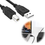 Chenquansarl - câble midi b pour instruments, câble a vers usb b compatible avec piano, clavier midi, ... Chenquansarl - câble midi b pour instruments, câble a vers usb b compatible avec piano, clavier midi, ...