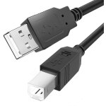 Chenquansarl - câble midi usb b pour instruments 1. 8m, câble usb a vers usb b compatible avec piano, ... Chenquansarl - câble midi usb b pour instruments 1. 8m, câble usb a vers usb b compatible avec piano, ...