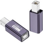 Chenquansarl - connecteur d'imprimante usb b mle a femelle pr midi vers pr adaptateur d'instrument de ...