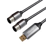 Chenquansarl - convertisseur d'interface de câble midi vers usb usb vers midi pour ordinateur portable ... Chenquansarl - convertisseur d'interface de câble midi vers usb usb vers midi pour ordinateur portable ...