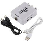 Chenquansarl - convertisseur rca / composite a / v vers rf / coax / coaxial modulateur rf adaptateur ... Chenquansarl - convertisseur rca / composite a / v vers rf / coax / coaxial modulateur rf adaptateur ...
