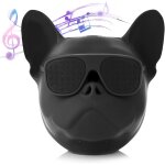 Chenquansarl - enceinte crative en forme de chien, lecteur de musique portable avec son stro en forme ...
