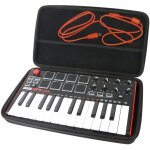 Chenquansarl - etui de voyage housse pour akai professional mpk mini mk3 / mkii mk2 / mini play clavier ...