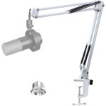 Chenquansarl - fifine k688 bras micro blanc, support micro blanc fifine usb / xlr k688 k658 streaming ...