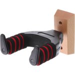 Chenquansarl - guitare cintre support mural, auto verrouillage guitare doux crochet guitare mur cintre ...