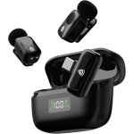 Chenquansarl - micro cravate sans fil pour iphone android, mini microphone a rduction de bruit et fonction ...