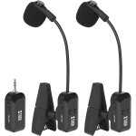 Chenquansarl - microphone d'instrument sans fil a pince système de microphone sans fil pour saxophone ... Chenquansarl - microphone d'instrument sans fil a pince système de microphone sans fil pour saxophone ...
