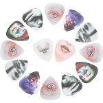 Chenquansarl - n'importe quelle guitare grand cadeau cellulo�d mod�le unique m�diator avec etui instrument ...