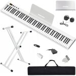 Chenquansarl - pack complet avec support longeye piano numrique 88 touches clavier electrique semi - ...