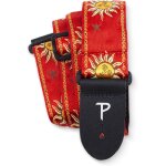 Chenquansarl - perri's leathers ltd. - sangle de guitare - nylon - jacquard - hello sunshine - rouge ... Chenquansarl - perri's leathers ltd. - sangle de guitare - nylon - jacquard - hello sunshine - rouge ...