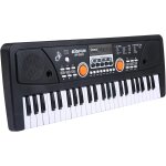 Chenquansarl - piano electrique 49 touches usb orgue electronique piano electrique avec microphone noir ...