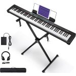 Chenquansarl - piano numrique 88 touches avec clavier semi - lest, set de clavier electrique pour dbutants ...