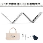 Chenquansarl - piano pliable portable blackstar de 88 touches avec batterie rechargeable intgre et ...