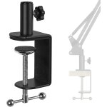 Chenquansarl - pince de montage de table robuste, pince de bureau en mtal pour pied de microphone, bras ...