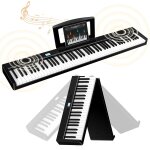Chenquansarl - pliable piano numérique 88 touches avec haut parleur 2x5w batterie de 1800mah lestées ... Chenquansarl - pliable piano numérique 88 touches avec haut parleur 2x5w batterie de 1800mah lestées ...
