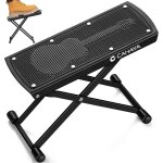 Chenquansarl - repose - pied pour guitare rglable a 6 niveaux repose - pied avec coussin en caoutchouc ...
