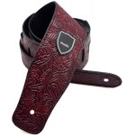 Chenquansarl - sangle de guitare, accessoires sangle de guitare en cuir pu, sangle de guitare rtro a ...