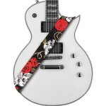 Chenquansarl - sangle de guitare en denim pour guitare acoustique, electrique et basse avec blocs de ...