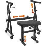 Chenquansarl - support et banc pour clavier de piano, support portable et robuste pour piano electrique ... Chenquansarl - support et banc pour clavier de piano, support portable et robuste pour piano electrique ...