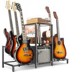 Chenquansarl - support guitare a 5 niveaux pour guitare acoustique, electrique, basse, stand guitare ... Chenquansarl - support guitare a 5 niveaux pour guitare acoustique, electrique, basse, stand guitare ...