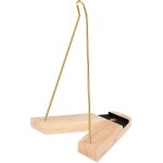 Chenquansarl - support de guitare electrique en bois pour basse et guitare electrique minimaliste, amovible ...