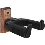 Chenquansarl - support mural pour guitare, verrouillage automatique en bois de noyer noir, support mural ... Chenquansarl - support mural pour guitare, verrouillage automatique en bois de noyer noir, support mural ...