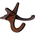 Chenquansarl - support portable en bois pour ukulélé pour petite guitare, violon, banjo, mandoline (marron ... Chenquansarl - support portable en bois pour ukulélé pour petite guitare, violon, banjo, mandoline (marron ...
