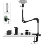 Chenquansarl - support webcam avec support tlphone & vis 5 / 8 63. 5cm support videoprojecteur flexible, ...