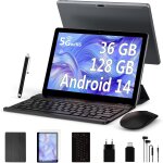 Chenquansarl - tablette 10 pouces android 14 avec 5g wifi 6, octa c?ur, 36go ram + 128go rom(tf 1tb), ...