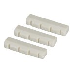 Chevalet bass bone et sillet pour guitare basse 4 cordes pack de 3 Chevalet bass bone et sillet pour guitare basse 4 cordes pack de 3