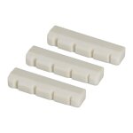 Chevalet bass bone et sillet pour guitare basse 4 cordes pack de 3 Chevalet bass bone et sillet pour guitare basse 4 cordes pack de 3