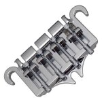 Chevalet de basse 3 points 4 cordes cordier chevalets en alliage de zinc avec pièces de rechange de selle ... Chevalet de basse 3 points 4 cordes cordier chevalets en alliage de zinc avec pièces de rechange de selle ...