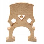 Chevalet de contrebasse 3 / 4 en erable vieilli chevalet vertical pour format acoustique 3:4