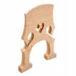Chevalet de contrebasse 4 / 4 en erable vieilli chevalet vertical pour format acoustique 4:4
